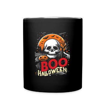Halloween Costume BOO HALLOWEEN Spooky - Mug uni - noir - Devant