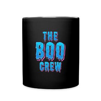 Halloween Costume Kids THE BOO CREW Fun - Full Colour Mug - black - Front