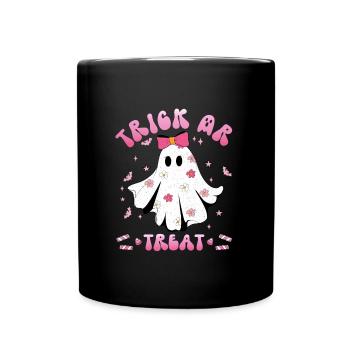 Costume d’Halloween Enfants TRICK OR TREAT Fun - Mug uni - noir - Devant