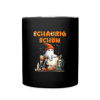 Fête d’Halloween Enfants EFFRAYANT BEAU Drôle - Mug uni - noir - Devant