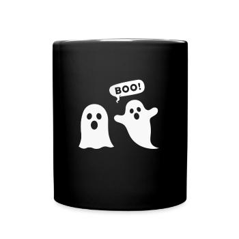 Halloween Party HUI! Halloween Costume Ghosts - Full Colour Mug - black - Front