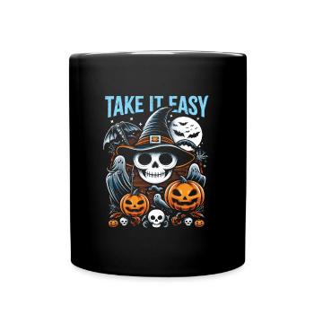 Costume d’Halloween Enfants TAKE IT EASY Fun - Mug uni - noir - Devant