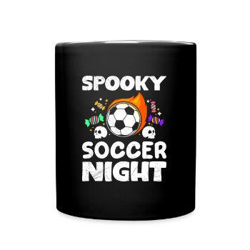 Costume d’Halloween SPOOKY SOCCER NIGHT Fan de football - Mug uni - noir - Devant