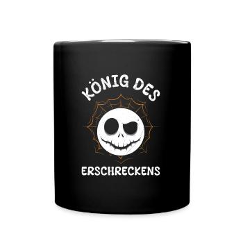 Costume d’Halloween Enfants KING OF SCARE - Mug uni - noir - Devant