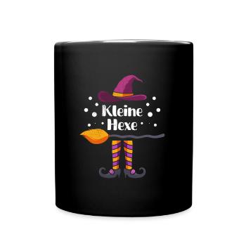 Halloween Costume Kids LITTLE WITCH Funny - Full Colour Mug - black - Front