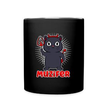 Halloween Costume Kids MUZIFER Funny - Full Colour Mug - black - Front