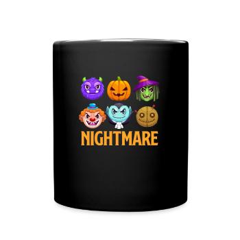 Costume d’Halloween Enfants SPOOKY NIGHT Drôle - Mug uni - noir - Devant