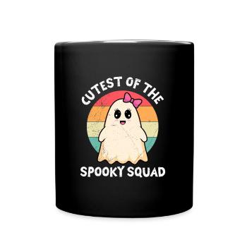 Halloween LE PLUS MIGNON DE L’ESCOUADE EFFRAYANTE Halloween - Mug uni - noir - Devant