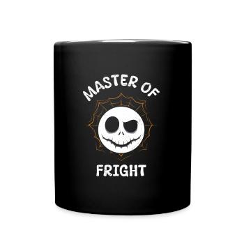 Halloween Costume Kids MASTER OF FRIGHT Funny - Full Colour Mug - black - Front