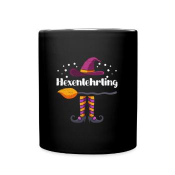 Halloween Costume Girl Witch Apprentice Halloween - Full Colour Mug - black - Front