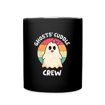 Fête d’Halloween GHOST’S CUDDLE CREW Ghost - Mug uni - noir - Devant