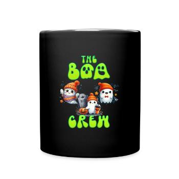 Halloween Costume Kids THE BOO CREW Fun - Full Colour Mug - black - Front