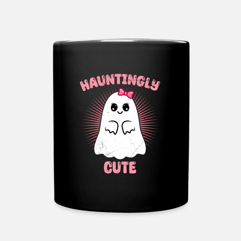 Costume d’Halloween Enfants HANTINGLY CUTE Drôle - Mug uni - noir