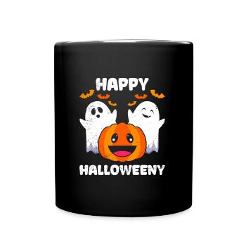 Costume d’Halloween Enfants HAPPY HALLOWEEN Party - Mug uni - noir - Devant