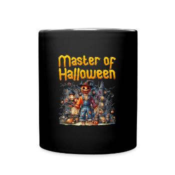 Halloween Enfants HALLOWEEN MASTER Fun - Mug uni - noir - Devant