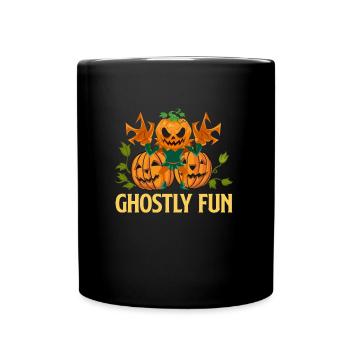 Costume d’Halloween Enfants GHOSTLY FUN Drôle - Mug uni - noir - Devant