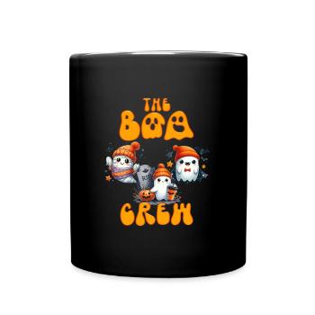 Halloween Costume Kids THE BOO CREW Fun - Full Colour Mug - black - Front