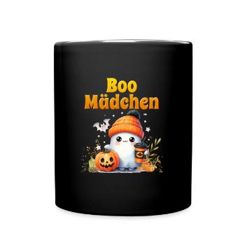 Costume d’Halloween Enfants BOO GIRL Drôle - Mug uni - noir - Devant