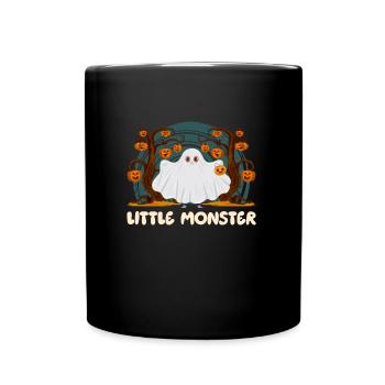 Costume d’Halloween Fille PETIT MONSTRE Drôle - Mug uni - noir - Devant