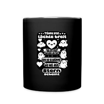 Recherché : Personne préférée – Heart Design - Mug uni - noir - Devant