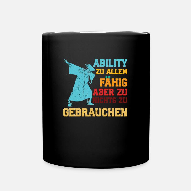 Abi ABILITY ZU ALLEM FÄHIG NICHT ZU GEBRAUCHEN - Tasse einfarbig - Schwarz