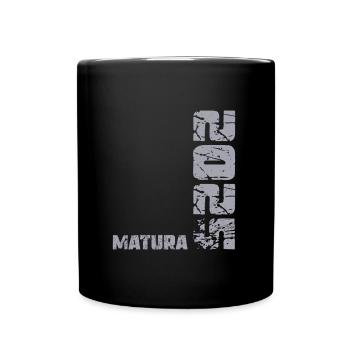 MATURA 2025 Maturanten Matura Abschluss Matura - Tasse einfarbig - Schwarz - Vorne