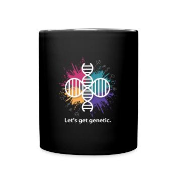 Génétique Science Drôle de dicton - Mug uni - noir - Devant