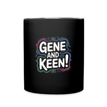 Gene and Keen Science - Full Colour Mug - black - Front