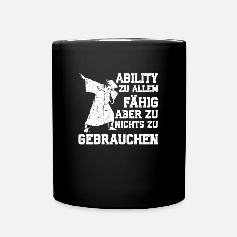 Abi ABILITY ZU ALLEM FÄHIG NICHT ZU GEBRAUCHEN - Tasse einfarbig - Schwarz