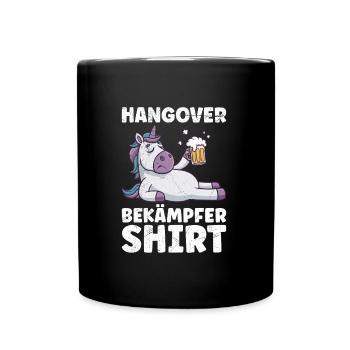 Mallorca HANGOVER BEKÄMPFER SHIRT Lustiges - Tasse einfarbig - Schwarz - Vorne