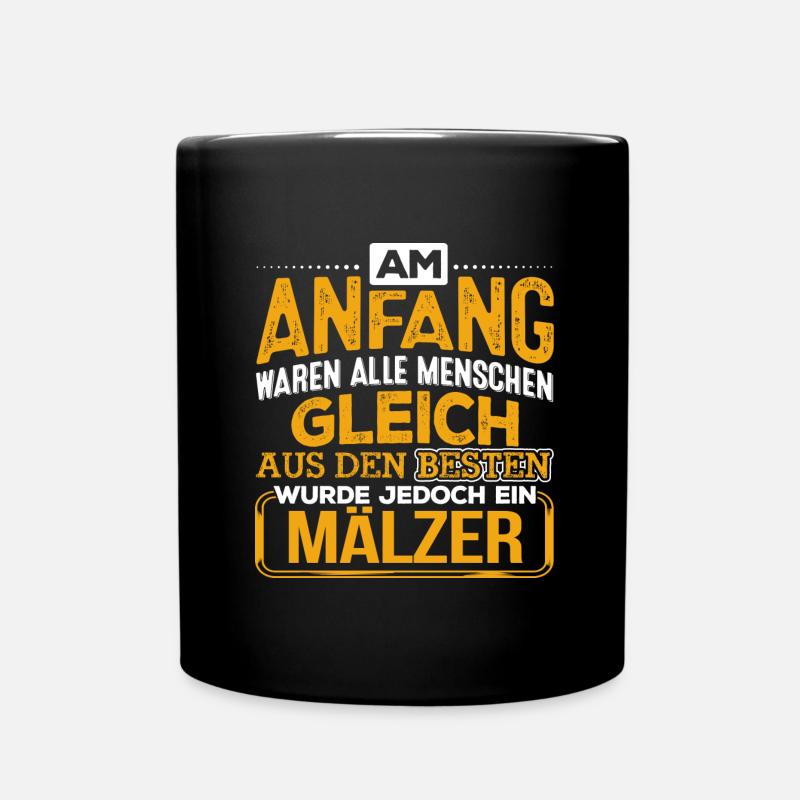 MÄLZER - Der Beste - Tasse einfarbig - Schwarz