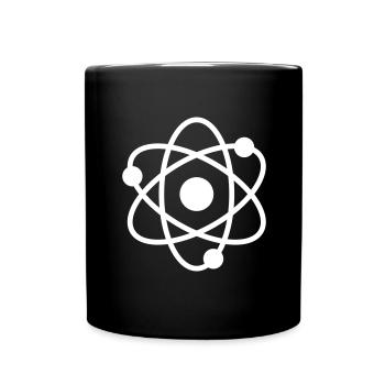 atom - Full Colour Mug - black - Front
