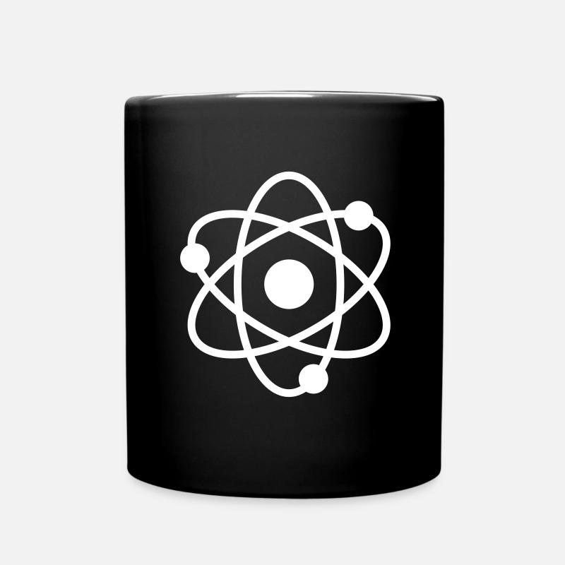 Atom - Tasse einfarbig - Schwarz