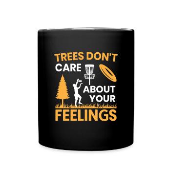 Funny Disc Golf Player Quote Disc Golfing - Tasse einfarbig - Schwarz - Vorne
