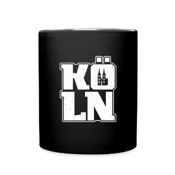 Carnaval de Cologne Souvenir Graphique Carnaval de Cologne - Mug uni - noir - Devant
