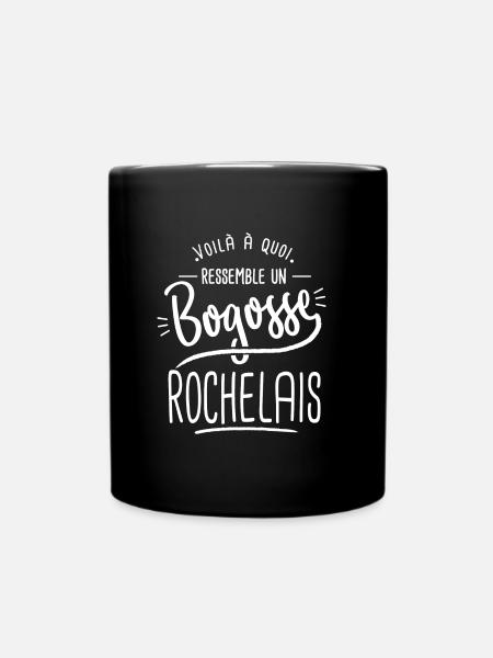 bogosse Rochelais cadeau La Rochelle 17 - Mug uni - noir