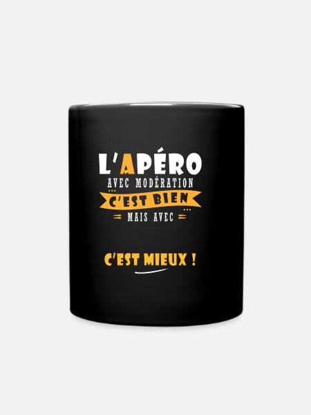 Cadeau Prénom Humour personnalisé cadeau prénom - Mug uni - noir