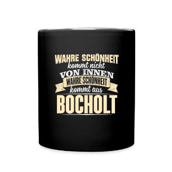 BOCHOLT - Schönheit - Tasse einfarbig - Schwarz - Vorne