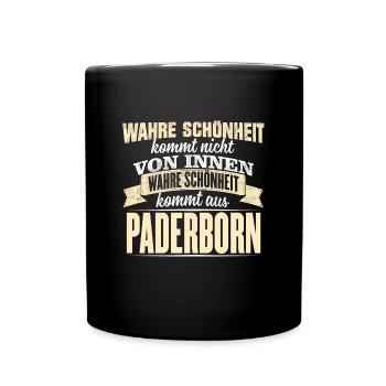 PADERBORN - Schönheit - Tasse einfarbig - Schwarz - Vorne