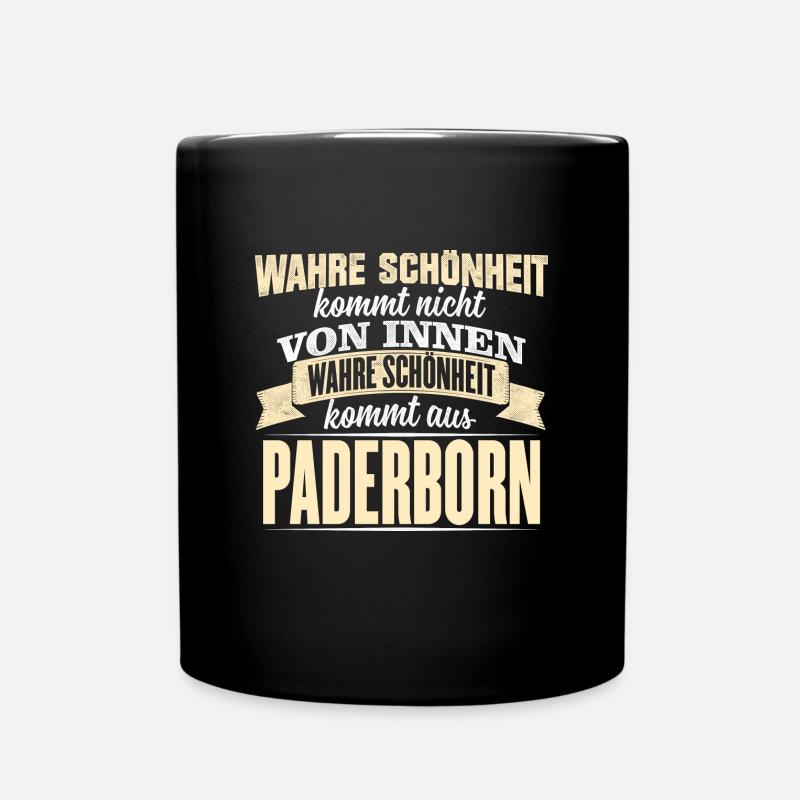PADERBORN - Schönheit - Tasse einfarbig - Schwarz