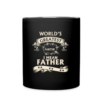 Der größte Falter der Welt - Tasse einfarbig - Schwarz - Vorne
