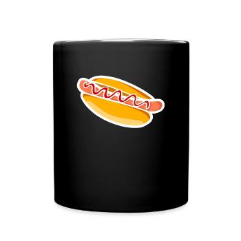 Hot dog - Full Colour Mug - black - Front