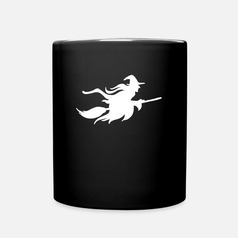 Hexe - Tasse einfarbig - Schwarz