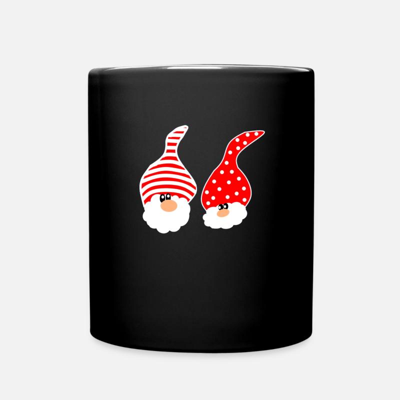 Wichtel 2 - Tasse einfarbig - Schwarz