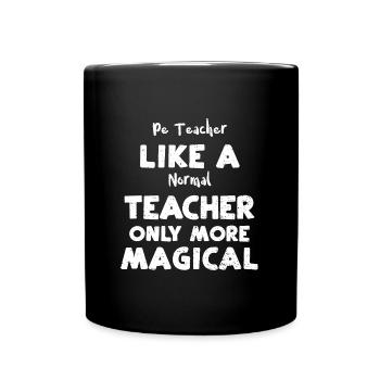 Pe Professeur comme un professeur normal ... - Mug uni - noir - Devant