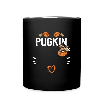 Pugkin - Action de grâce - Mug uni - noir - Devant