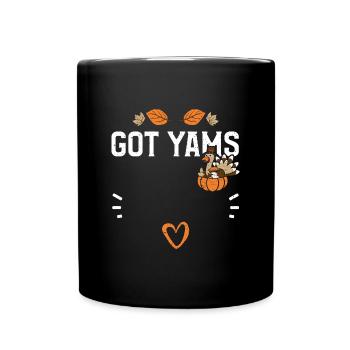 Got Yams - Action de grâce - Mug uni - noir - Devant