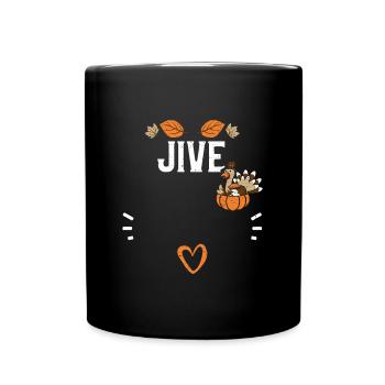 Jive - Action de grâce - Mug uni - noir - Devant