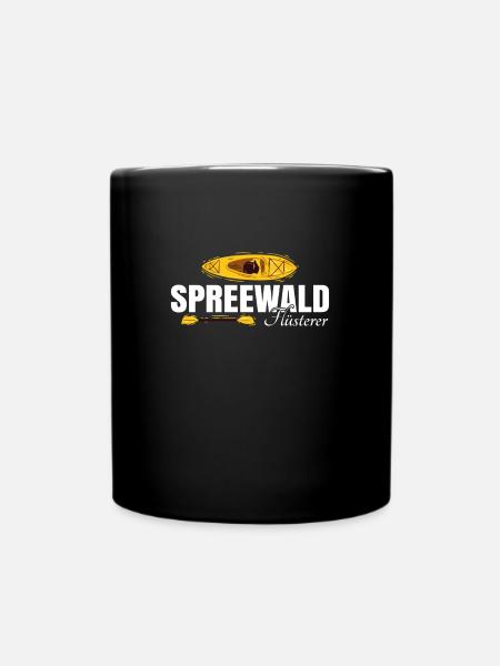 Spreewald Flüsterer - Tasse einfarbig - Schwarz