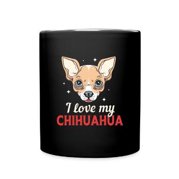 Chihuahua - Mug uni - noir - Devant